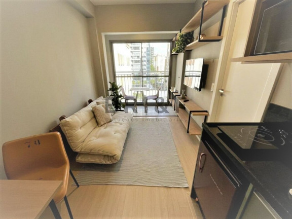 Apartamento com 1 Quarto para Alugar, 29 m² em Vila Nova Conceição - São Paulo
