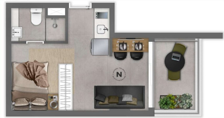 Imagem Imóvel com 1 Quarto à Venda, 62 m² em Vila Mariana - São Paulo Imagem Imóvel com 1 Quarto à Venda, 62 m² em Vila Mariana - São Paulo
