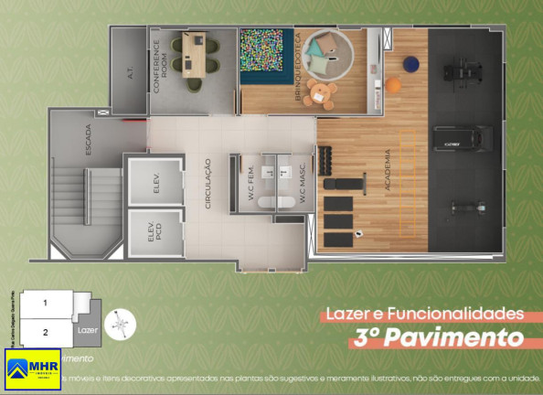 Imagem Imóvel com 4 Quartos à Venda, 126 m² em Jardim Camburi - Vitória Imagem Imóvel com 4 Quartos à Venda, 126 m² em Jardim Camburi - Vitória