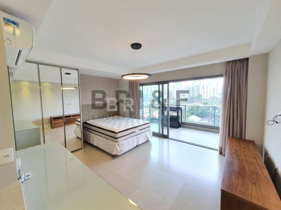 Imagem Apartamento com 1 Quarto para Alugar, 41 m² em Brooklin - São Paulo Imagem Apartamento com 1 Quarto para Alugar, 41 m² em Brooklin - São Paulo