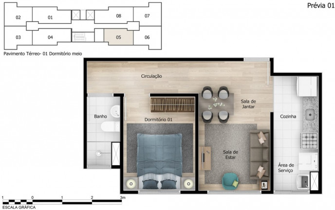 Imagem Apartamento com 2 Quartos à Venda, 44 m² em Interlagos - São Paulo Imagem Apartamento com 2 Quartos à Venda, 44 m² em Interlagos - São Paulo