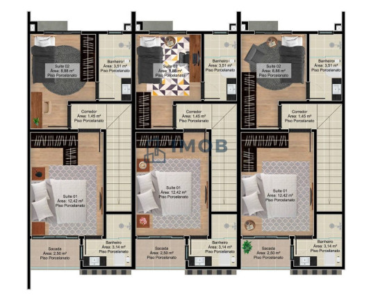 Imagem Casa com 2 Quartos à Venda, 92 m² em Três Rios Do Norte - Jaraguá Do Sul Imagem Casa com 2 Quartos à Venda, 92 m² em Três Rios Do Norte - Jaraguá Do Sul