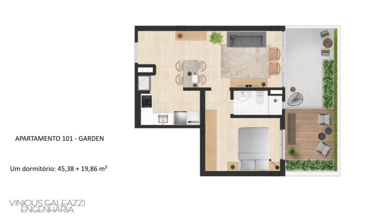 Imagem Imóvel com 1 Quarto à Venda, 65 m² em Petrópolis - Porto Alegre