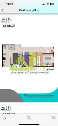 Imagem Apartamento com 2 Quartos à Venda, 46 m² em Vila Granada - São Paulo
