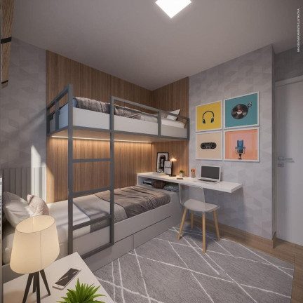 Imagem Apartamento com 2 Quartos à Venda, 47 m² em Santa Cândida - Curitiba
