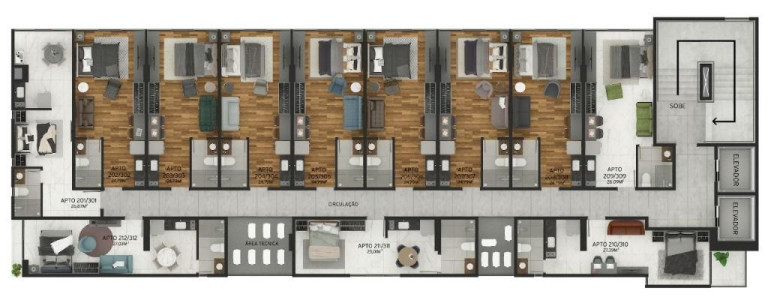 Imagem Apartamento com 1 Quarto à Venda, 23 m² em Ponta De Campina - Cabedelo Imagem Apartamento com 1 Quarto à Venda, 23 m² em Ponta De Campina - Cabedelo