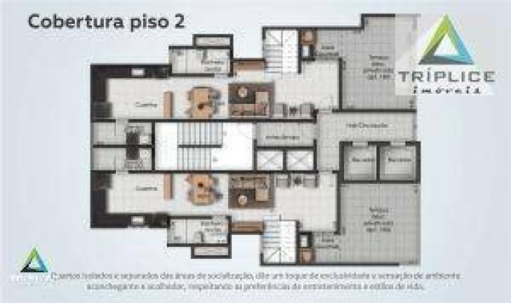 Imagem Cobertura com 3 Quartos à Venda, 159 m² em Alto Dos Passos - Juiz De Fora Imagem Cobertura com 3 Quartos à Venda, 159 m² em Alto Dos Passos - Juiz De Fora