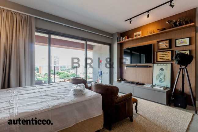 Imagem Apartamento com 1 Quarto para Alugar, 42 m² em Brooklin - São Paulo Imagem Apartamento com 1 Quarto para Alugar, 42 m² em Brooklin - São Paulo