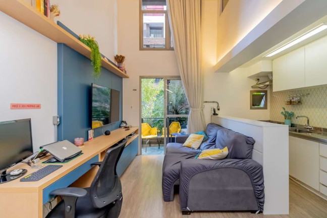 Imagem Apartamento com 1 Quarto à Venda, 57 m² em  Indianópolis  -  São Paulo 