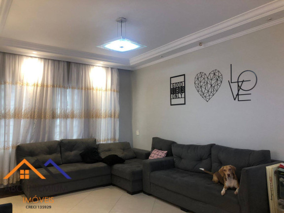Imagem Sobrado com 3 Quartos à Venda,  em Vila Alzira - Santo André