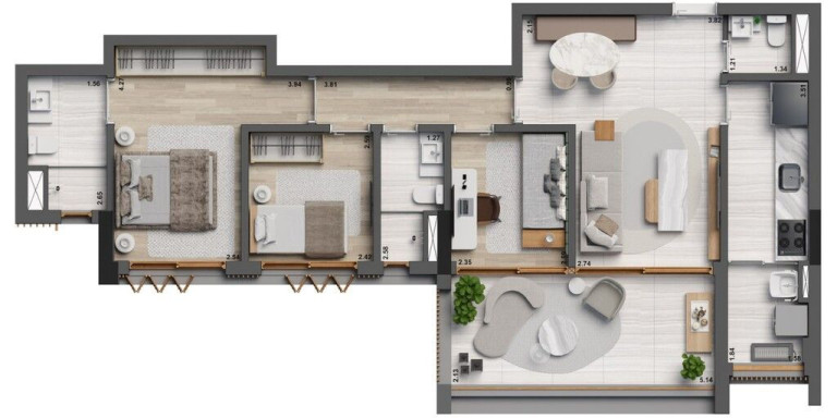 Imagem Apartamento com 3 Quartos à Venda, 91 m² em Jardim Paulista - São Paulo Imagem Apartamento com 3 Quartos à Venda, 91 m² em Jardim Paulista - São Paulo