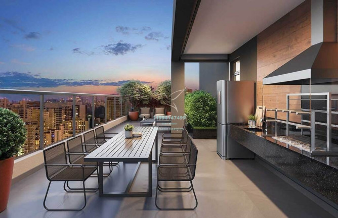 Imagem Apartamento com 1 Quarto à Venda, 56 m² em Moema - São Paulo