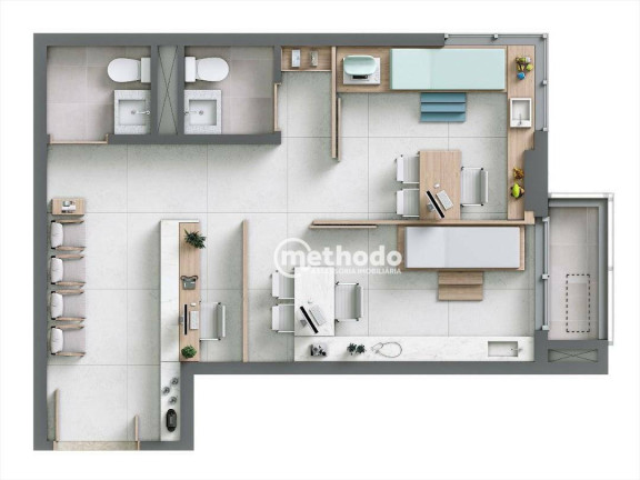 Imagem Sala Comercial à Venda, 35 m² em Centro - Campinas Imagem Sala Comercial à Venda, 35 m² em Centro - Campinas