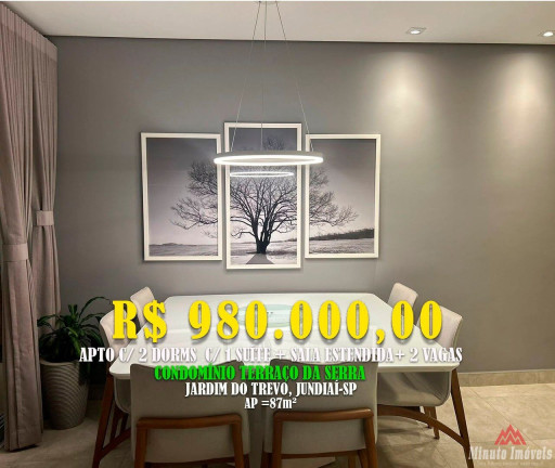Imagem Apartamento com 2 Quartos à Venda, 87 m² em Jardim Trevo - Jundiaí Imagem Apartamento com 2 Quartos à Venda, 87 m² em Jardim Trevo - Jundiaí