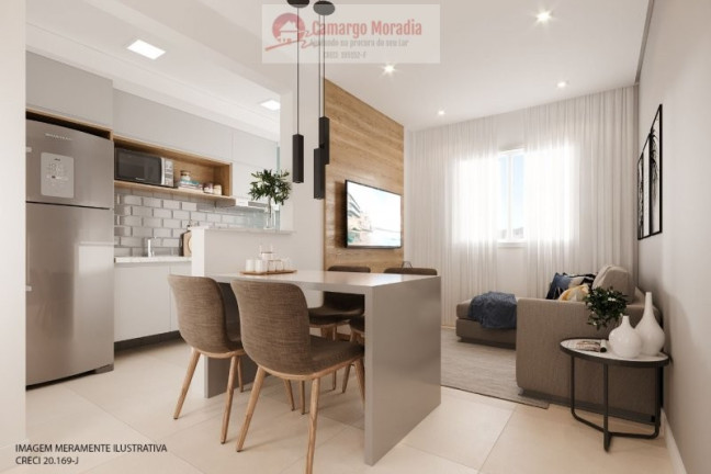 Imagem Apartamento com 2 Quartos à Venda, 46 m² em Jardim Saúde - Suzano