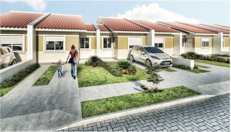 Imagem Casa de Condomínio com 2 Quartos à Venda, 54 m² em Campo Novo - Porto Alegre Imagem Casa de Condomínio com 2 Quartos à Venda, 54 m² em Campo Novo - Porto Alegre