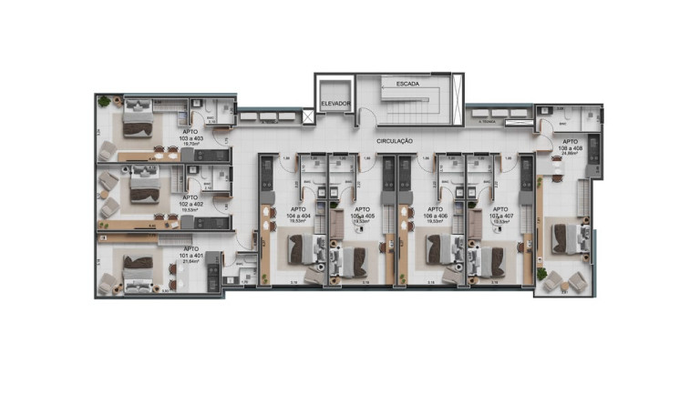 Imagem Imóvel com 1 Quarto à Venda, 21 m² em Intermares - Cabedelo Imagem Imóvel com 1 Quarto à Venda, 21 m² em Intermares - Cabedelo