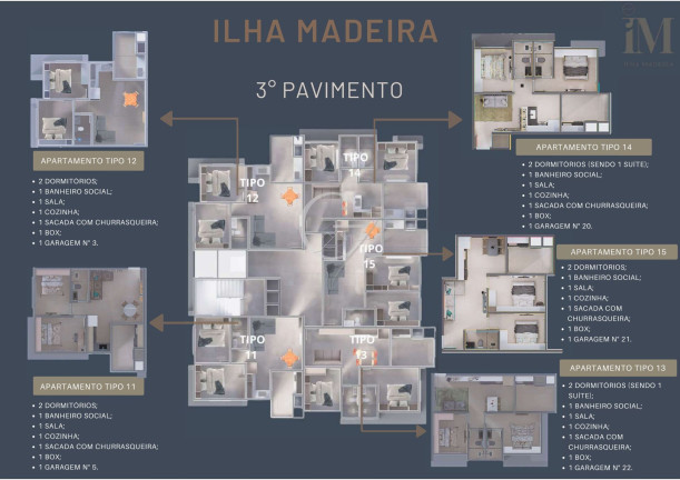Imagem Apartamento com 2 Quartos à Venda, 67 m² em Balneário Gaivotas - Matinhos