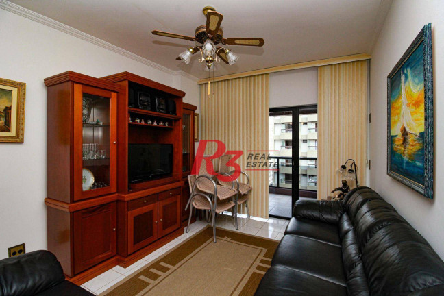 Imagem Apartamento com 3 Quartos à Venda, 120 m² em Embaré - Santos Imagem Apartamento com 3 Quartos à Venda, 120 m² em Embaré - Santos