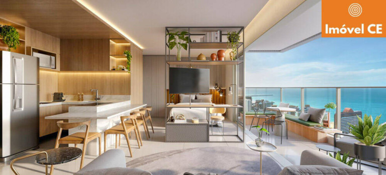 Imagem Apartamento com 1 Quarto à Venda, 40 m² em Meireles - Fortaleza Imagem Apartamento com 1 Quarto à Venda, 40 m² em Meireles - Fortaleza
