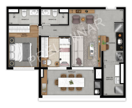 Imagem Apartamento com 1 Quarto à Venda, 28 m² em Jardim Prudência - São Paulo Imagem Apartamento com 1 Quarto à Venda, 28 m² em Jardim Prudência - São Paulo