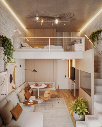 Imagem Apartamento com 1 Quarto à Venda, 31 m² em Centro - Curitiba