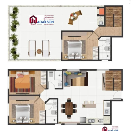 Imagem Imóvel com 2 Quartos à Venda, 