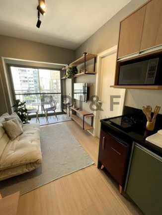 Apartamento com 1 Quarto para Alugar, 28 m² em Moema - São Paulo