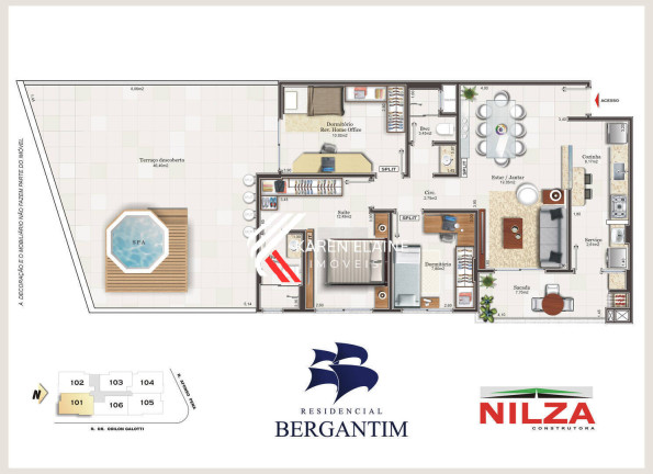 Imagem Apartamento com 3 Quartos à Venda, 131 m² em Capoeiras - Florianópolis Imagem Apartamento com 3 Quartos à Venda, 131 m² em Capoeiras - Florianópolis