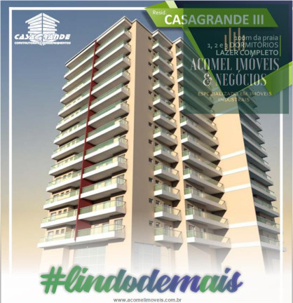 Imagem Apartamento com 2 Quartos à Venda, 84 m² em Vila Caiçara - Praia Grande