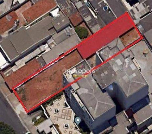 Terreno à Venda ou Locação, 500 m² em Barcelona - São Caetano Do Sul