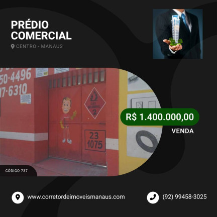 Imagem Imóvel Comercial à Venda, 228 m² em Centro - Manaus Imagem Imóvel Comercial à Venda, 228 m² em Centro - Manaus