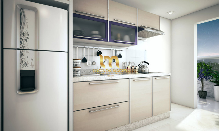 Imagem Apartamento com 2 Quartos à Venda, 57 m² em Guilhermina - Praia Grande