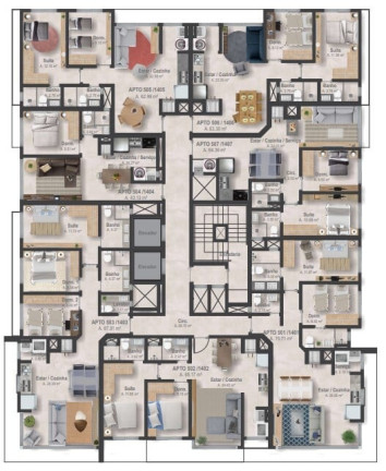 Imagem Apartamento com 1 Quarto à Venda, 43 m² em Capão Da Canoa - Capão Da Canoa Imagem Apartamento com 1 Quarto à Venda, 43 m² em Capão Da Canoa - Capão Da Canoa