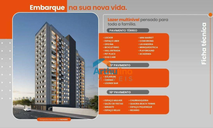 Imagem Apartamento com 2 Quartos à Venda, 37 m² em Vila Carmosina - São Paulo Imagem Apartamento com 2 Quartos à Venda, 37 m² em Vila Carmosina - São Paulo