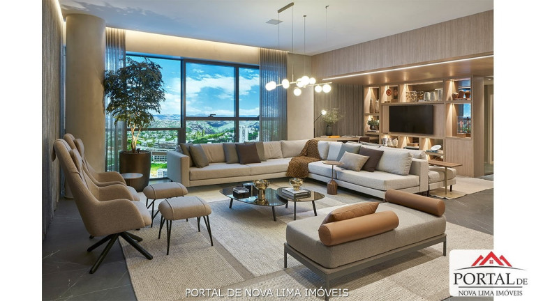 Imagem Apartamento com 4 Quartos à Venda, 199 m² em Vila Da Serra - Nova Lima