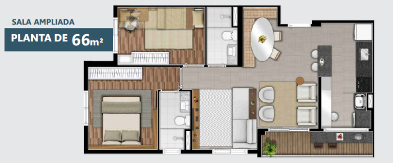 Imagem Apartamento com 3 Quartos à Venda, 66 m² em Parque Viana - Barueri Imagem Apartamento com 3 Quartos à Venda, 66 m² em Parque Viana - Barueri