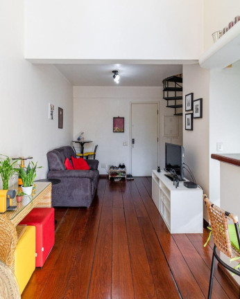 Imagem Flat com 1 Quarto à Venda, 51 m² em Moema - São Paulo Imagem Flat com 1 Quarto à Venda, 51 m² em Moema - São Paulo