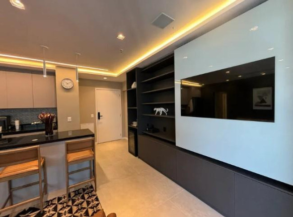 Imagem Apartamento com 1 Quarto para Alugar, 77 m² em Brooklin - São Paulo Imagem Apartamento com 1 Quarto para Alugar, 77 m² em Brooklin - São Paulo