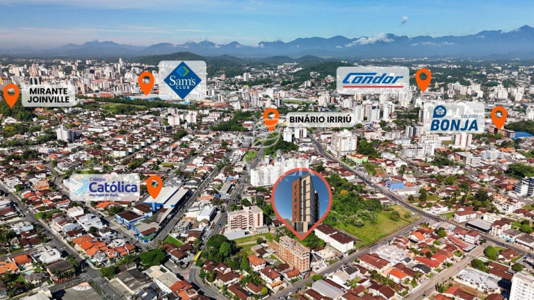 Imagem Apartamento com 2 Quartos à Venda, 73 m² em Saguaçu - Joinville Imagem Apartamento com 2 Quartos à Venda, 73 m² em Saguaçu - Joinville