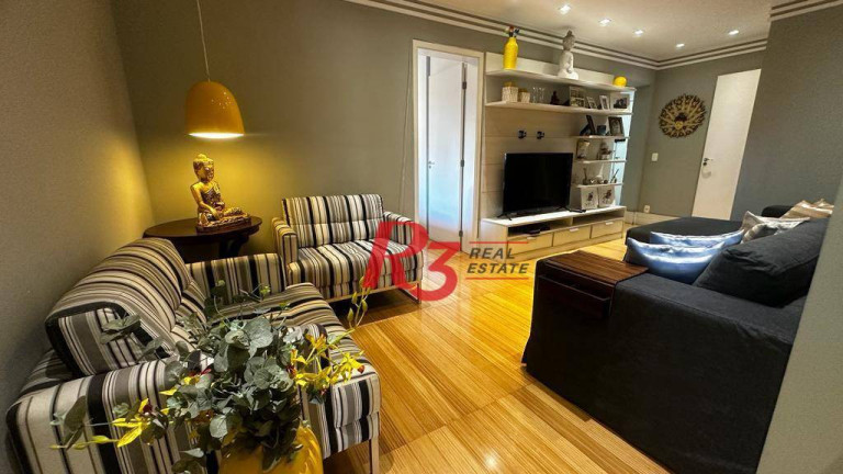 Imagem Apartamento com 3 Quartos à Venda, 181 m² em Gonzaga - Santos Imagem Apartamento com 3 Quartos à Venda, 181 m² em Gonzaga - Santos