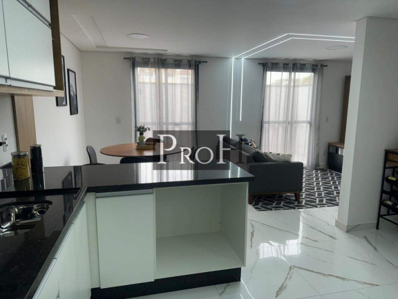 Imagem Casa de Condomínio com 3 Quartos à Venda, 140 m² em Campestre - Santo André