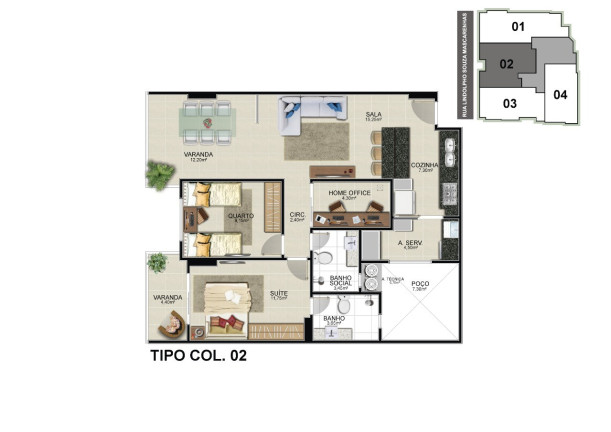 Imagem Apartamento com 2 Quartos à Venda, 94 m² em Centro - Guarapari Imagem Apartamento com 2 Quartos à Venda, 94 m² em Centro - Guarapari