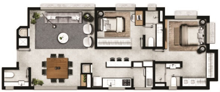 Imagem Imóvel com 2 Quartos à Venda, 81 m² em Petrópolis - Porto Alegre