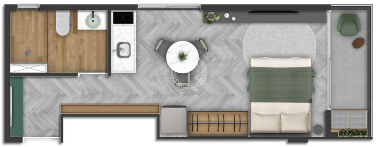 Imagem Apartamento com 1 Quarto à Venda, 26 m² em Vila Clementino - São Paulo Imagem Apartamento com 1 Quarto à Venda, 26 m² em Vila Clementino - São Paulo