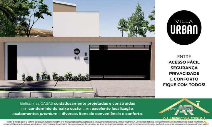 Imagem Casa de Condomínio com 2 Quartos à Venda, 60 m² em Ayrosa - Osasco