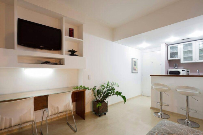Imagem Apartamento com 1 Quarto para Alugar, 25 m² em Moema - São Paulo Imagem Apartamento com 1 Quarto para Alugar, 25 m² em Moema - São Paulo