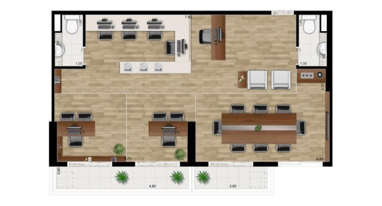 Imagem Sala Comercial à Venda, 33 m² em Chácara Santo Antônio (zona Sul) - São Paulo