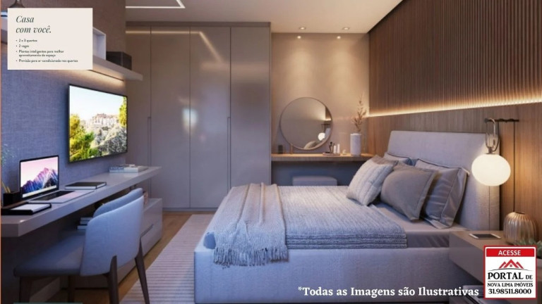 Imagem Casa com 3 Quartos à Venda, 117 m² em Mirante Do Jambreiro - Nova Lima