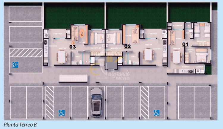 Imagem Apartamento com 2 Quartos à Venda, 50 m² em Vargem Grande - Pinhais Imagem Apartamento com 2 Quartos à Venda, 50 m² em Vargem Grande - Pinhais